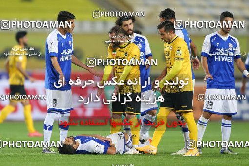 1731226, Isfahan, Iran, لیگ برتر فوتبال ایران، Persian Gulf Cup، Week 3، First Leg، Sepahan 1 v 0 Havadar S.C. on 2021/10/30 at Naghsh-e Jahan Stadium