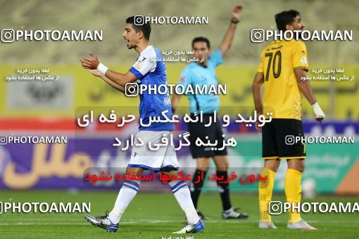 1731706, Isfahan, Iran, لیگ برتر فوتبال ایران، Persian Gulf Cup، Week 3، First Leg، Sepahan 1 v 0 Havadar S.C. on 2021/10/30 at Naghsh-e Jahan Stadium