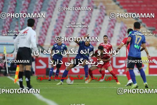 1748707, لیگ برتر فوتبال ایران، Persian Gulf Cup، Week 8، First Leg، 2021/12/04، Tehran، Azadi Stadium، Esteghlal 0 - 0 Persepolis