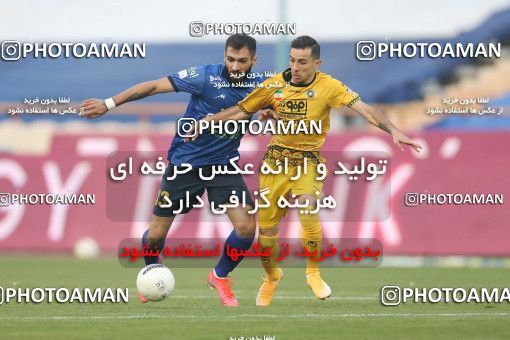 1764433, Tehran, Iran, لیگ برتر فوتبال ایران، Persian Gulf Cup، Week 10، First Leg، Esteghlal 1 v 0 Sepahan on 2021/12/14 at Azadi Stadium