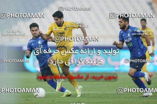 1764410, Tehran, Iran, لیگ برتر فوتبال ایران، Persian Gulf Cup، Week 10، First Leg، Esteghlal 1 v 0 Sepahan on 2021/12/14 at Azadi Stadium