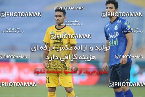 1764360, Tehran, Iran, لیگ برتر فوتبال ایران، Persian Gulf Cup، Week 10، First Leg، Esteghlal 1 v 0 Sepahan on 2021/12/14 at Azadi Stadium