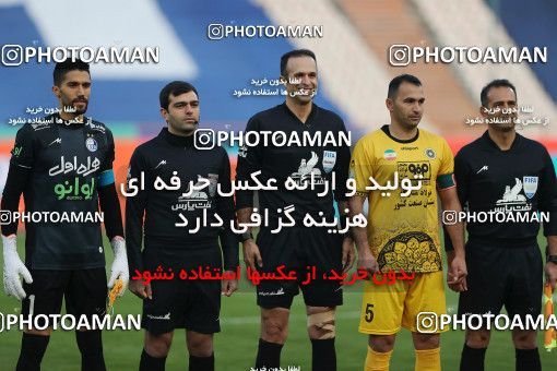 1764258, Tehran, Iran, لیگ برتر فوتبال ایران، Persian Gulf Cup، Week 10، First Leg، Esteghlal 1 v 0 Sepahan on 2021/12/14 at Azadi Stadium
