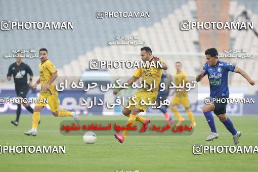 1764265, Tehran, Iran, لیگ برتر فوتبال ایران، Persian Gulf Cup، Week 10، First Leg، Esteghlal 1 v 0 Sepahan on 2021/12/14 at Azadi Stadium