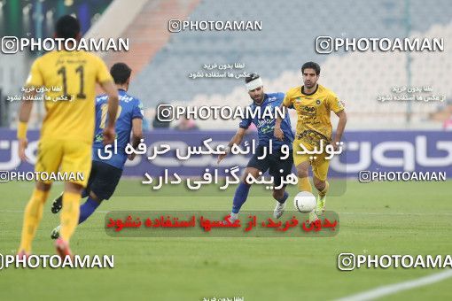 1764235, Tehran, Iran, لیگ برتر فوتبال ایران، Persian Gulf Cup، Week 10، First Leg، Esteghlal 1 v 0 Sepahan on 2021/12/14 at Azadi Stadium