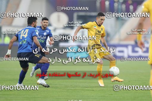 1764310, Tehran, Iran, لیگ برتر فوتبال ایران، Persian Gulf Cup، Week 10، First Leg، Esteghlal 1 v 0 Sepahan on 2021/12/14 at Azadi Stadium
