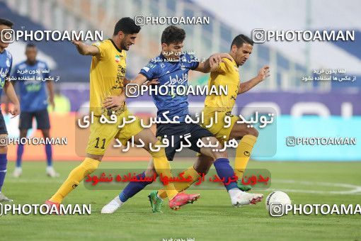 1764277, لیگ برتر فوتبال ایران، Persian Gulf Cup، Week 10، First Leg، 2021/12/14، Tehran، Azadi Stadium، Esteghlal 1 - 0 Sepahan