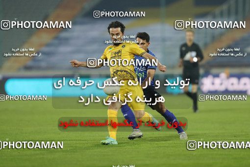 1764239, Tehran, Iran, لیگ برتر فوتبال ایران، Persian Gulf Cup، Week 10، First Leg، Esteghlal 1 v 0 Sepahan on 2021/12/14 at Azadi Stadium