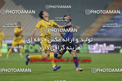 1764233, Tehran, Iran, لیگ برتر فوتبال ایران، Persian Gulf Cup، Week 10، First Leg، Esteghlal 1 v 0 Sepahan on 2021/12/14 at Azadi Stadium