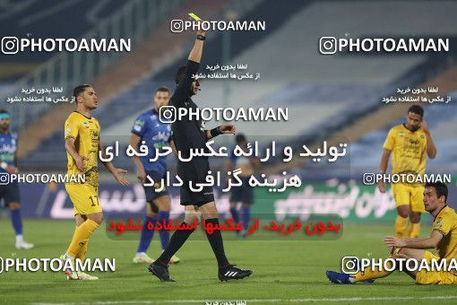 1764240, Tehran, Iran, لیگ برتر فوتبال ایران، Persian Gulf Cup، Week 10، First Leg، Esteghlal 1 v 0 Sepahan on 2021/12/14 at Azadi Stadium