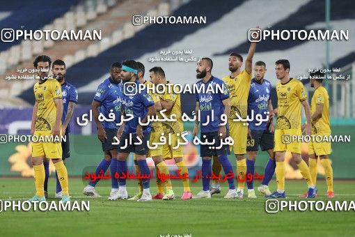 1764225, Tehran, Iran, لیگ برتر فوتبال ایران، Persian Gulf Cup، Week 10، First Leg، Esteghlal 1 v 0 Sepahan on 2021/12/14 at Azadi Stadium