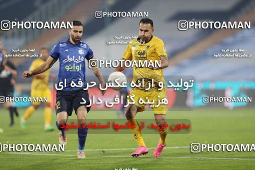 1764234, Tehran, Iran, لیگ برتر فوتبال ایران، Persian Gulf Cup، Week 10، First Leg، Esteghlal 1 v 0 Sepahan on 2021/12/14 at Azadi Stadium
