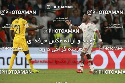 1765159, Al Ain, United Arab Emarates, مسابقات فوتبال جام ملت های آسیا 2019 امارات, Quarter-final, Emirates 1 v 0 Australia on 2019/01/25 at ورزشگاه هزاع بن زاید العین