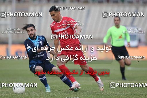 1766736, Tehran, Iran, لیگ برتر فوتبال ایران، Persian Gulf Cup، Week 10، First Leg، Paykan 1 v 3 Persepolis on 2021/12/15 at Shahid Dastgerdi Stadium