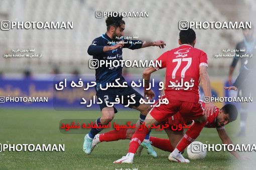 1766661, Tehran, Iran, لیگ برتر فوتبال ایران، Persian Gulf Cup، Week 10، First Leg، Paykan 1 v 3 Persepolis on 2021/12/15 at Shahid Dastgerdi Stadium
