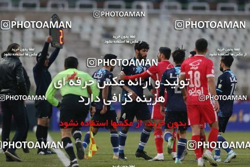 1766609, Tehran, Iran, لیگ برتر فوتبال ایران، Persian Gulf Cup، Week 10، First Leg، Paykan 1 v 3 Persepolis on 2021/12/15 at Shahid Dastgerdi Stadium