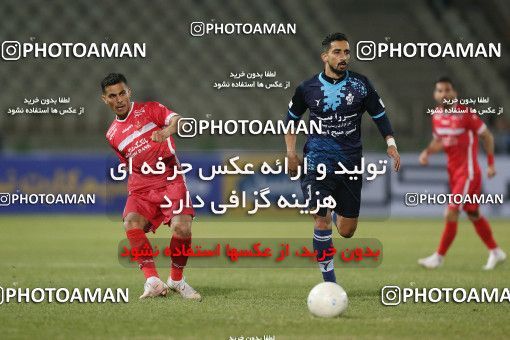 1766709, لیگ برتر فوتبال ایران، Persian Gulf Cup، Week 10، First Leg، 2021/12/15، Tehran، Shahid Dastgerdi Stadium، Paykan 1 - 3 Persepolis