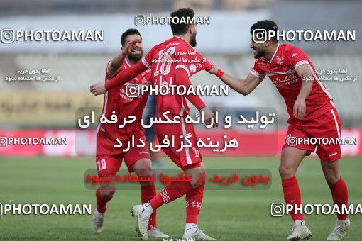 1766863, لیگ برتر فوتبال ایران، Persian Gulf Cup، Week 10، First Leg، 2021/12/15، Tehran، Shahid Dastgerdi Stadium، Paykan 1 - 3 Persepolis