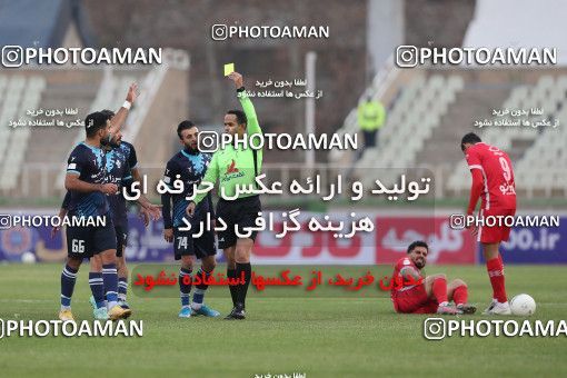 1766820, Tehran, Iran, لیگ برتر فوتبال ایران، Persian Gulf Cup، Week 10، First Leg، Paykan 1 v 3 Persepolis on 2021/12/15 at Shahid Dastgerdi Stadium