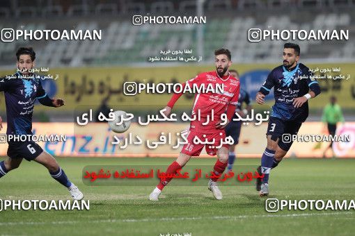 1766883, Tehran, Iran, لیگ برتر فوتبال ایران، Persian Gulf Cup، Week 10، First Leg، Paykan 1 v 3 Persepolis on 2021/12/15 at Shahid Dastgerdi Stadium