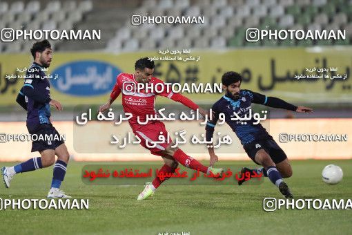 1766854, Tehran, Iran, لیگ برتر فوتبال ایران، Persian Gulf Cup، Week 10، First Leg، Paykan 1 v 3 Persepolis on 2021/12/15 at Shahid Dastgerdi Stadium