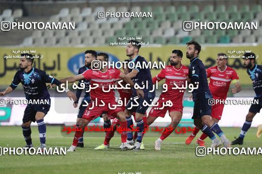 1766835, Tehran, Iran, لیگ برتر فوتبال ایران، Persian Gulf Cup، Week 10، First Leg، Paykan 1 v 3 Persepolis on 2021/12/15 at Shahid Dastgerdi Stadium
