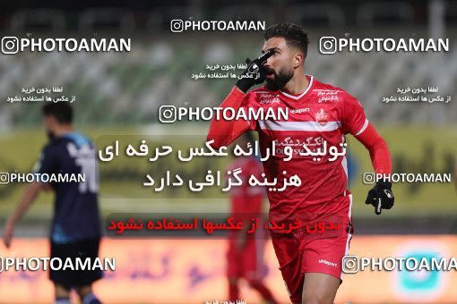 1766841, Tehran, Iran, لیگ برتر فوتبال ایران، Persian Gulf Cup، Week 10، First Leg، Paykan 1 v 3 Persepolis on 2021/12/15 at Shahid Dastgerdi Stadium