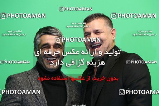 1767978, ایران، تهران، 1398/09/22، عکس های پرتره علی دایی، پژمان جمشیدی و عادل فردوسی پور