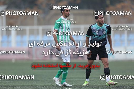 1774375, Tehran, , لیگ دسته دوم فوتبال کشور, 2021-2022 season, Week 7, First Leg, Nirou Zamini Tehran 1 v 0  on 2021/12/20 at Madaran Besat Stadium