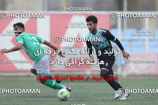 1774437, Tehran, , لیگ دسته دوم فوتبال کشور, 2021-2022 season, Week 7, First Leg, Nirou Zamini Tehran 1 v 0  on 2021/12/20 at Madaran Besat Stadium