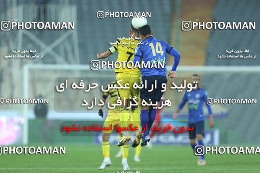 1776233, Tehran, Iran, 2021–22 Iranian Hazfi Cup, 1/16 stage, Khorramshahr Cup, Esteghlal (4) 1 v 1 (2) Navad Urmia on 2021/12/19 at Azadi Stadium