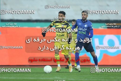 1776285, Tehran, Iran, 2021–22 Iranian Hazfi Cup, 1/16 stage, Khorramshahr Cup, Esteghlal (4) 1 v 1 (2) Navad Urmia on 2021/12/19 at Azadi Stadium