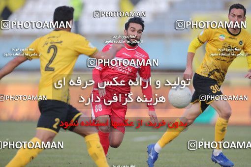 1780631, Arak, Iran, لیگ برتر فوتبال ایران، Persian Gulf Cup، Week 12، First Leg، Sepahan 0 v 1 Persepolis on 2021/12/29 at Arak Imam Khomeini Stadium