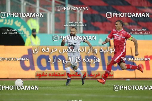 1838494, Tehran, Iran, لیگ برتر فوتبال ایران، Persian Gulf Cup، Week 11، First Leg، Persepolis 2 v 0 Zob Ahan Esfahan on 2021/12/24 at Azadi Stadium