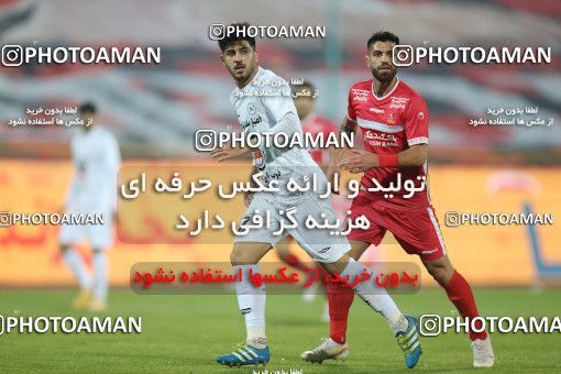 1838412, Tehran, Iran, لیگ برتر فوتبال ایران، Persian Gulf Cup، Week 11، First Leg، Persepolis 2 v 0 Zob Ahan Esfahan on 2021/12/24 at Azadi Stadium