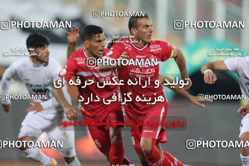 1838480, Tehran, Iran, لیگ برتر فوتبال ایران، Persian Gulf Cup، Week 11، First Leg، Persepolis 2 v 0 Zob Ahan Esfahan on 2021/12/24 at Azadi Stadium