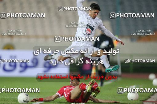 1838505, Tehran, Iran, لیگ برتر فوتبال ایران، Persian Gulf Cup، Week 11، First Leg، Persepolis 2 v 0 Zob Ahan Esfahan on 2021/12/24 at Azadi Stadium