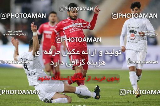 1838510, Tehran, Iran, لیگ برتر فوتبال ایران، Persian Gulf Cup، Week 11، First Leg، Persepolis 2 v 0 Zob Ahan Esfahan on 2021/12/24 at Azadi Stadium