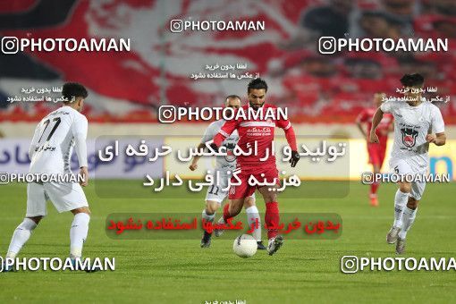 1780685, Tehran, Iran, لیگ برتر فوتبال ایران، Persian Gulf Cup، Week 11، First Leg، Persepolis 2 v 0 Zob Ahan Esfahan on 2021/12/24 at Azadi Stadium