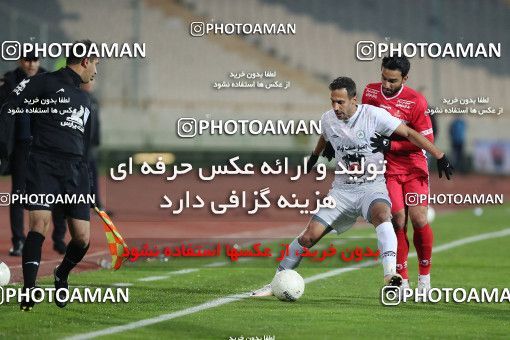 1780690, Tehran, Iran, لیگ برتر فوتبال ایران، Persian Gulf Cup، Week 11، First Leg، Persepolis 2 v 0 Zob Ahan Esfahan on 2021/12/24 at Azadi Stadium