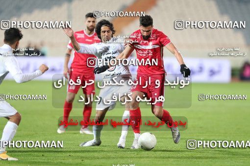 1780676, Tehran, Iran, لیگ برتر فوتبال ایران، Persian Gulf Cup، Week 11، First Leg، Persepolis 2 v 0 Zob Ahan Esfahan on 2021/12/24 at Azadi Stadium