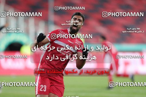 1780730, Tehran, Iran, لیگ برتر فوتبال ایران، Persian Gulf Cup، Week 11، First Leg، Persepolis 2 v 0 Zob Ahan Esfahan on 2021/12/24 at Azadi Stadium