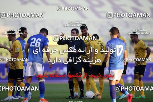 1786091, Isfahan, Iran, لیگ برتر فوتبال ایران، Persian Gulf Cup، Week 9، First Leg، Sepahan 1 v 0 Sanat Naft Abadan on 2021/12/09 at Naghsh-e Jahan Stadium
