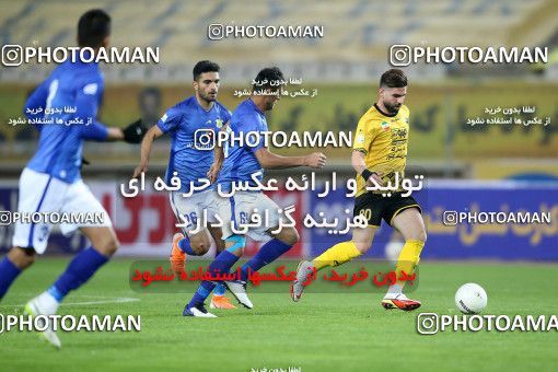 1786353, Isfahan, Iran, لیگ برتر فوتبال ایران، Persian Gulf Cup، Week 9، First Leg، Sepahan 1 v 0 Sanat Naft Abadan on 2021/12/09 at Naghsh-e Jahan Stadium