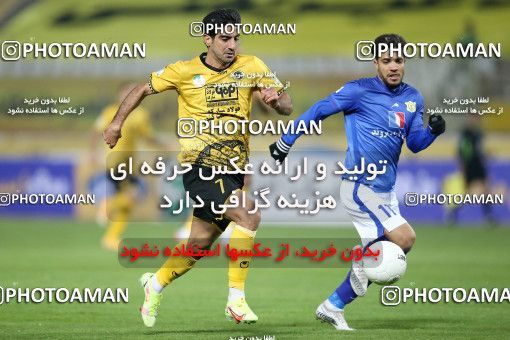 1786525, Isfahan, Iran, لیگ برتر فوتبال ایران، Persian Gulf Cup، Week 9، First Leg، Sepahan 1 v 0 Sanat Naft Abadan on 2021/12/09 at Naghsh-e Jahan Stadium