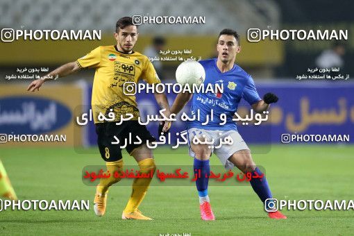 1786578, Isfahan, Iran, لیگ برتر فوتبال ایران، Persian Gulf Cup، Week 9، First Leg، Sepahan 1 v 0 Sanat Naft Abadan on 2021/12/09 at Naghsh-e Jahan Stadium