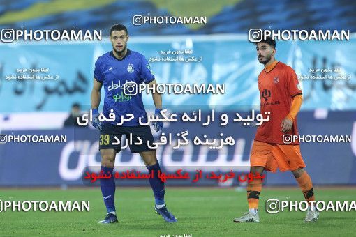 1790665, Tehran, Iran, لیگ برتر فوتبال ایران، Persian Gulf Cup، Week 14، First Leg، Esteghlal 3 v 2 Mes Rafsanjan on 2022/01/08 at Azadi Stadium