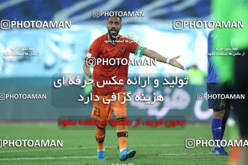 1790620, Tehran, Iran, لیگ برتر فوتبال ایران، Persian Gulf Cup، Week 14، First Leg، Esteghlal 3 v 2 Mes Rafsanjan on 2022/01/08 at Azadi Stadium