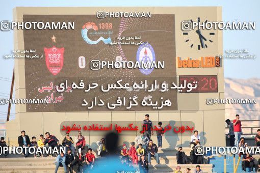 1807510, Tehran, Iran, Iran Football Pro League، Persian Gulf Cup، Week 16، Second Leg، Pars Jonoubi Jam 0 v 1 Persepolis on 2019/12/19 at Takhti Stadium