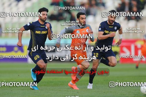 1809060, Tehran, , Iran Football Pro League، Persian Gulf Cup، Week 19، Second Leg، Saipa 1 v 1 Pars Jonoubi Jam on 2020/02/07 at Shahid Dastgerdi Stadium